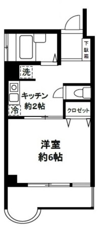 グランペール野方の物件間取画像